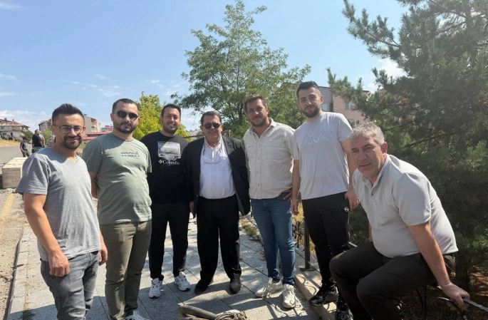 İspir'de Heyelan Bölgesine Teknik İnceleme!!
