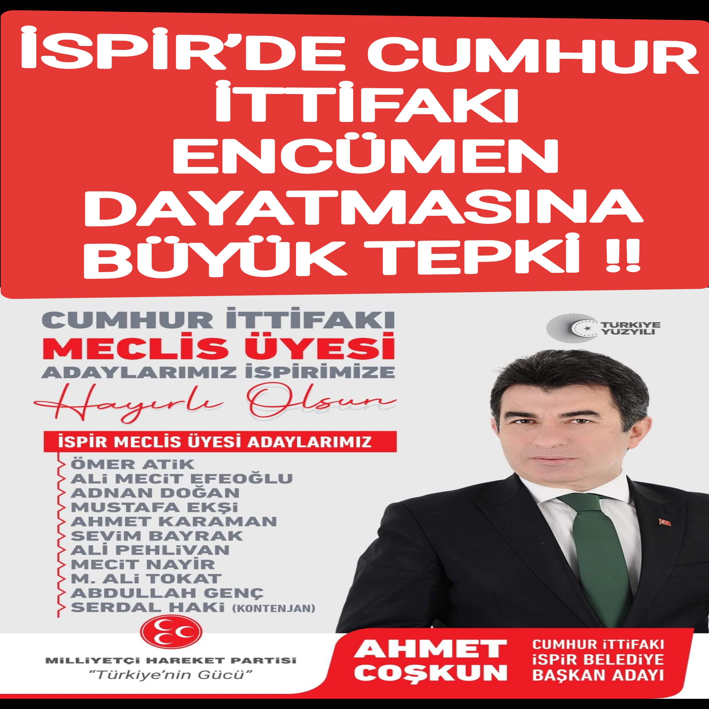 CUMHUR İTTİFAKINDA İBRELER TERS DÖNDÜ… HEMŞEHRİLERİMİZİN TEPKİSİ GÜNDEN GÜNE BÜYÜYOR!!!